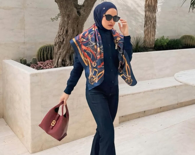 Outfit Casual Hijab 