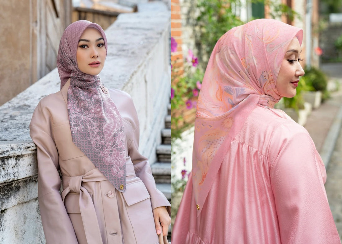  Baju Dusty Pink Cocok dengan Jilbab Warna Apa