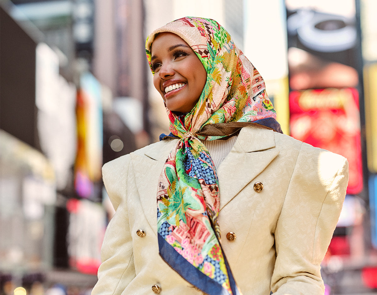 Women's Printed Hijab Scarves - Buttonscarves – tagged 