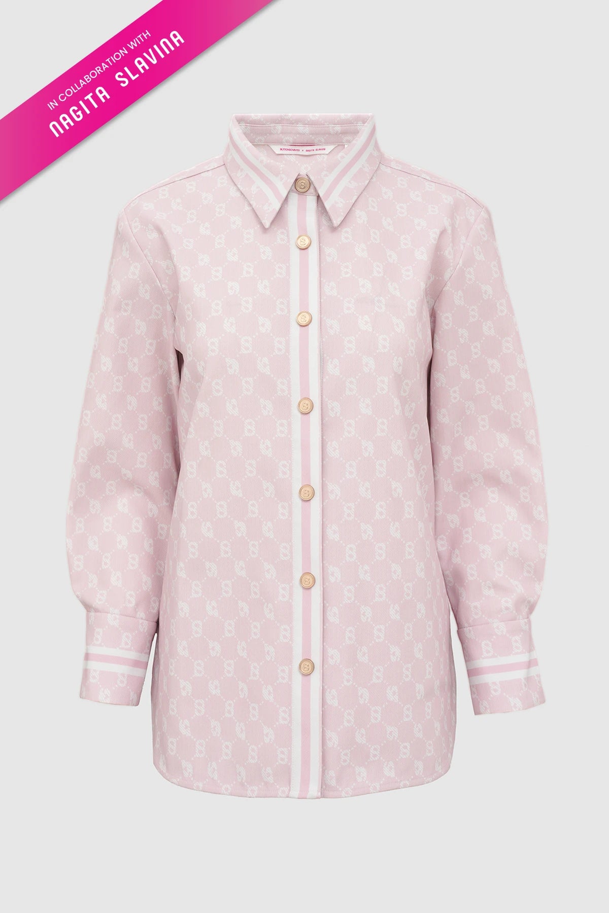 Nagita Basic Shirt - Pink