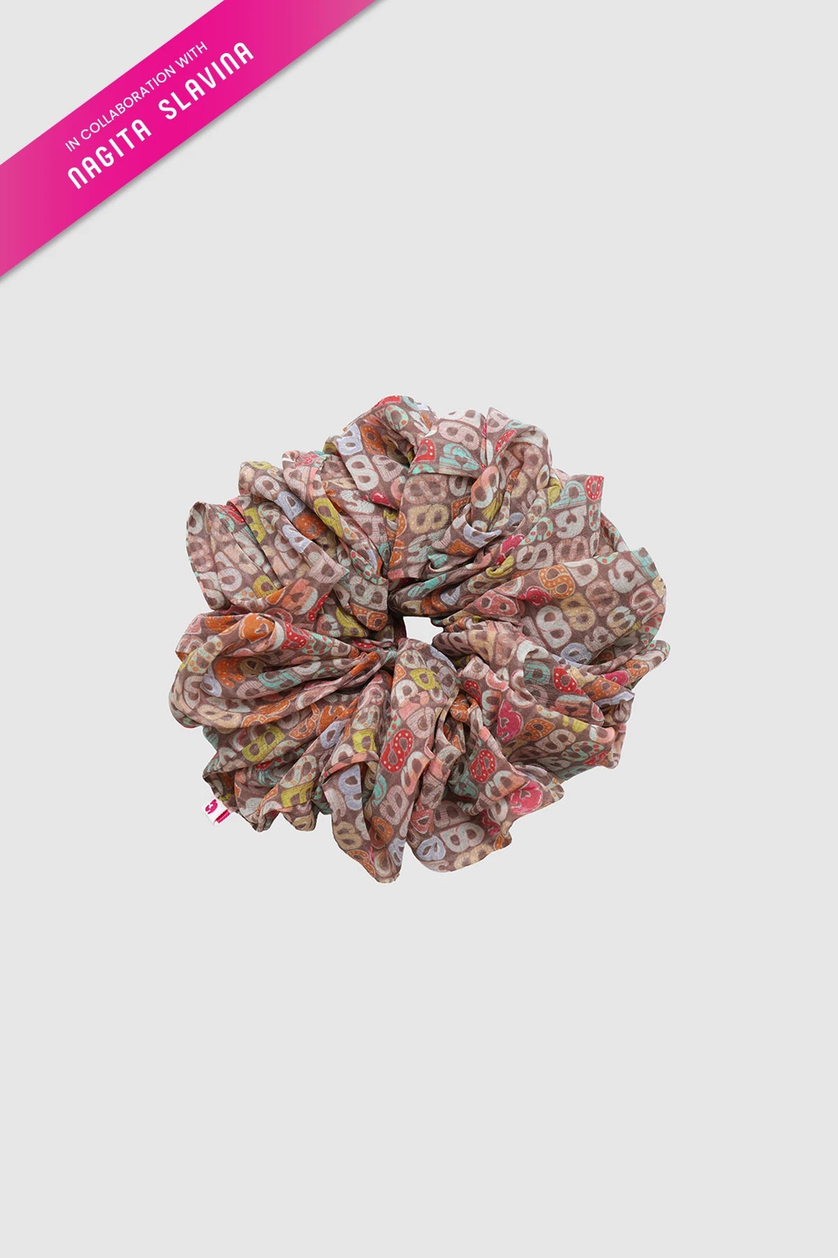 Nagita Scrunchie - Chestnut