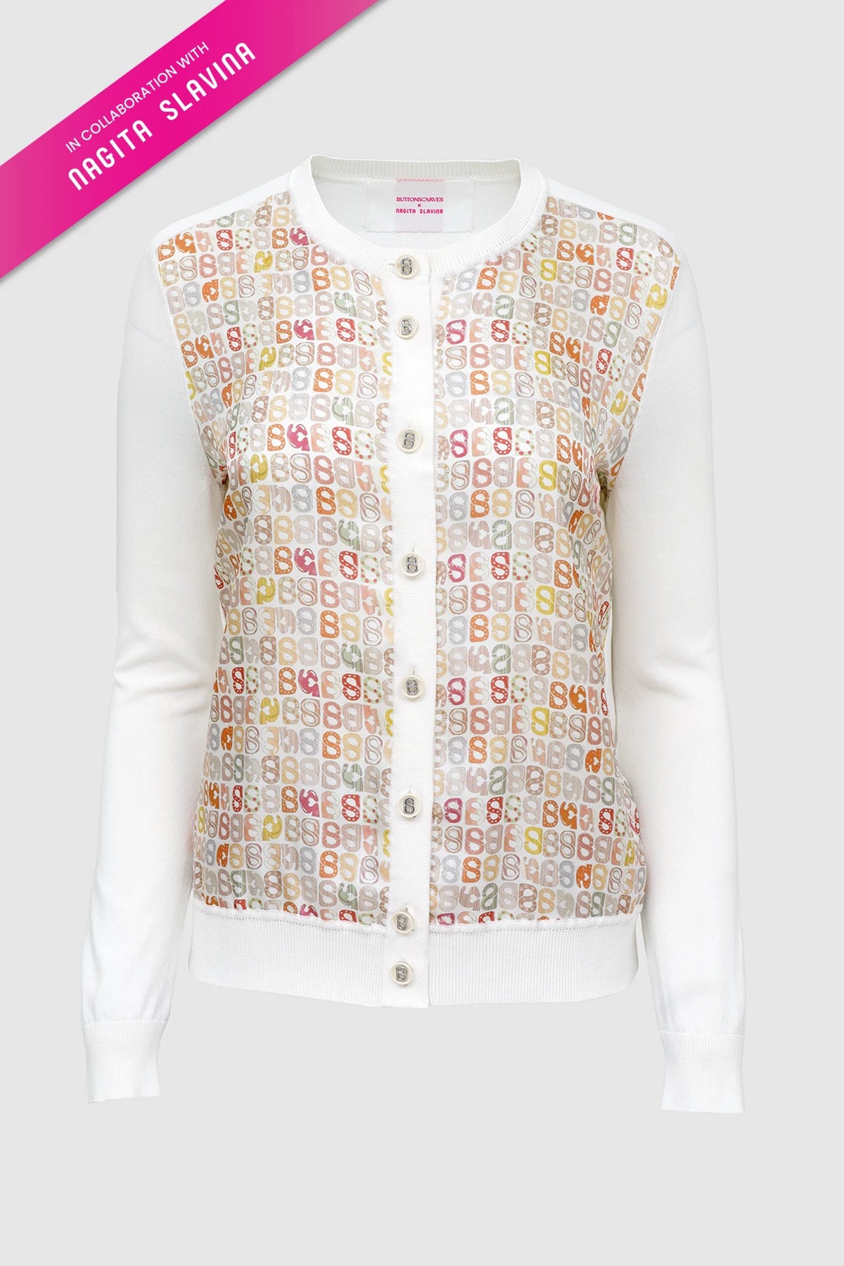 Nagita Cardigan - White