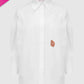 Nagita Cotton Shirt - White