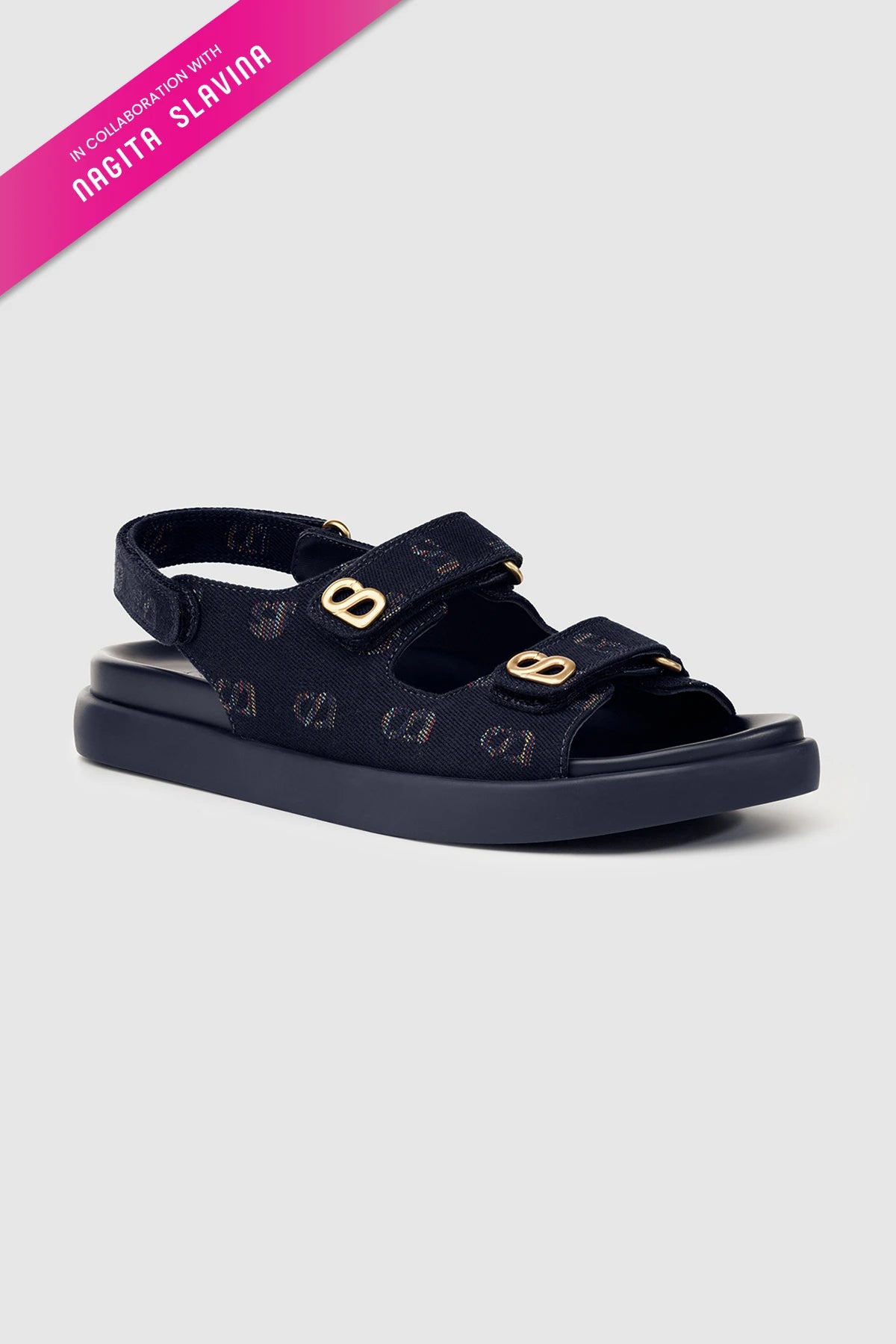 Double Strap - Navy