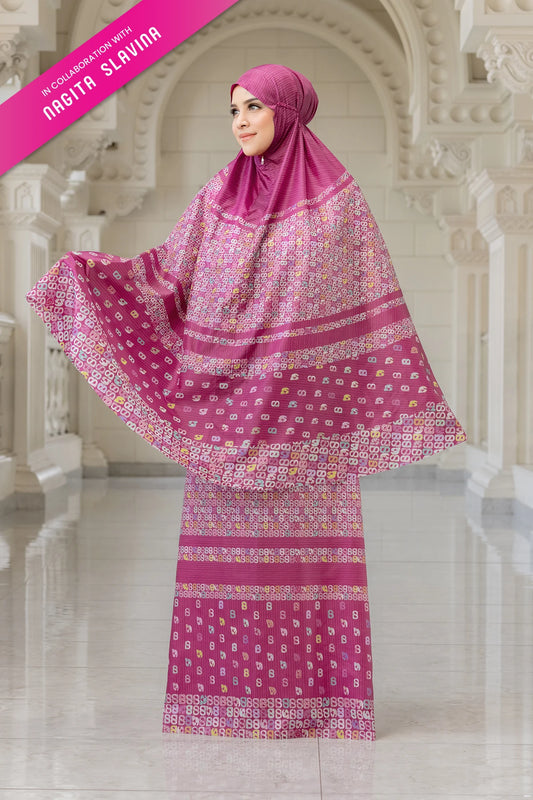 Nagita Capsule Prayer Robe - Fuchsia Rose
