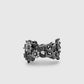 Alina Ring Brooch - Hematite