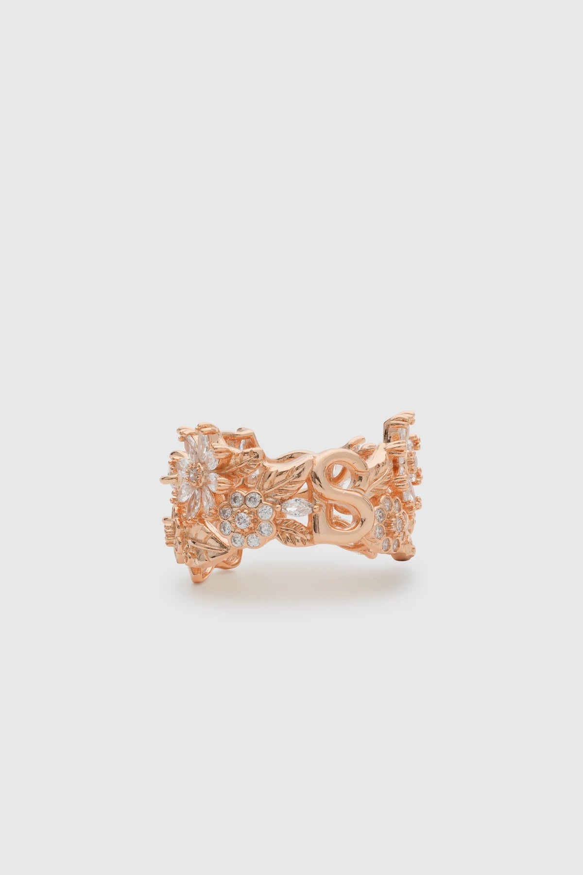 Alina Ring Brooch - Rose Gold