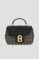 Alma Bimu Jacquard Bag Small - Black