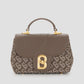 Alma Bimu Jacquard Bag Small - Brown
