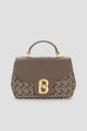 Alma Bimu Jacquard Bag Small - Brown