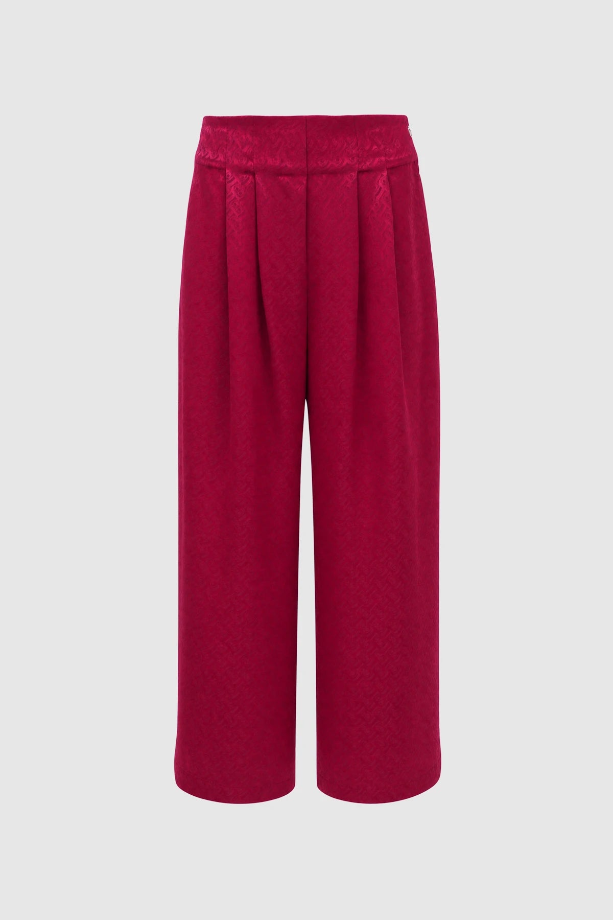 Amy Bimu Pleated Pants - Red