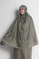 Axis Capsule Prayer Robe - Stone Gray