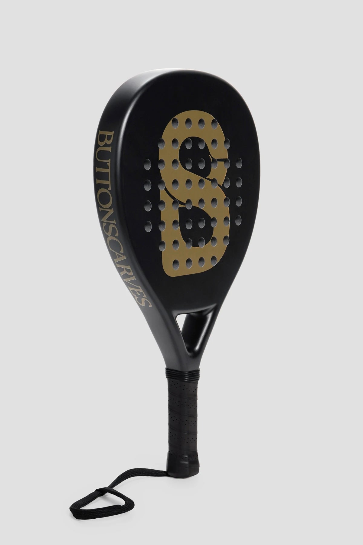 b padel racket set in black by buttonscarves 