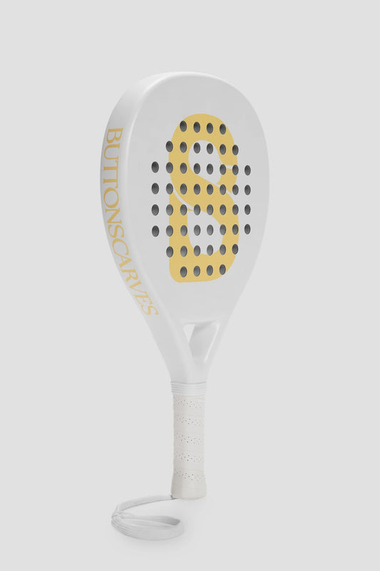 B Padel Racket Set - White