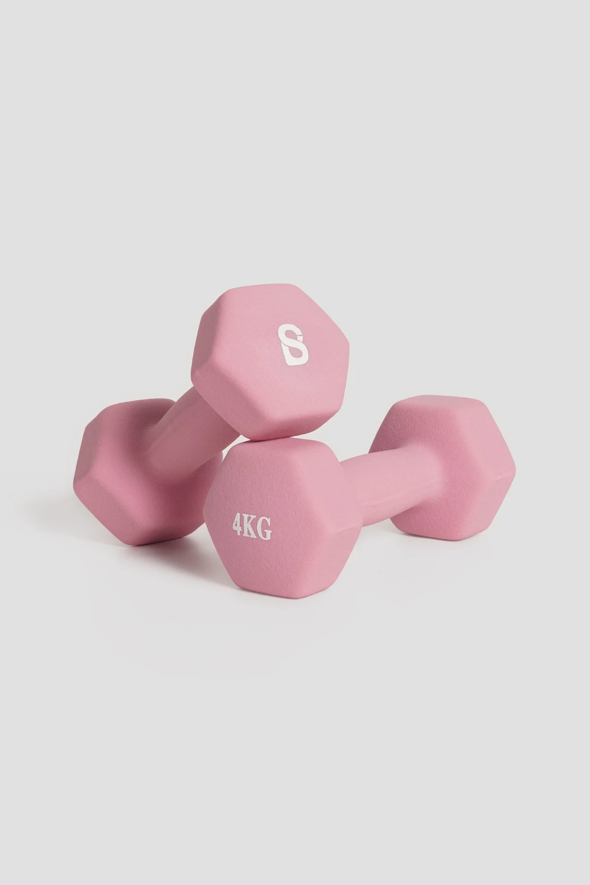 be active dumbbell in pink by buttonscarves 