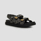 Bimu Double Strap Sandal - Black