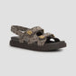 Bimu Double Strap Sandal - Brown