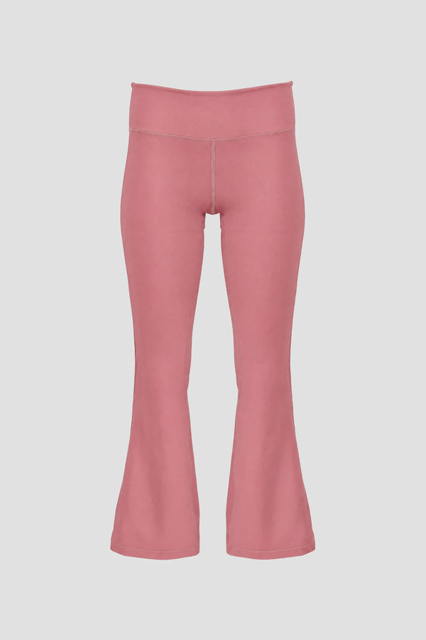 Bimu High-Waisted Flare - Mauvewood