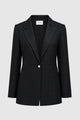 Bimu Jacquard Blazer - Black