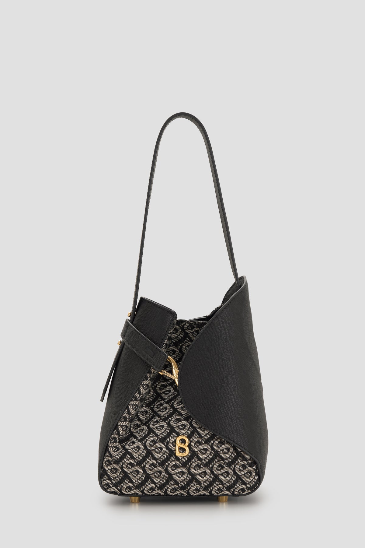 Britney Bimu Jacquard Bag Small - Black