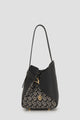 Britney Bimu Jacquard Bag Small - Black