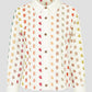 nagita crop shirt in white by buttonscarves 