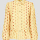 Nagita Peplum Shirt - Butter