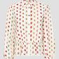 Nagita Peplum Shirt - White