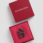 Cara Brooch - Hematite