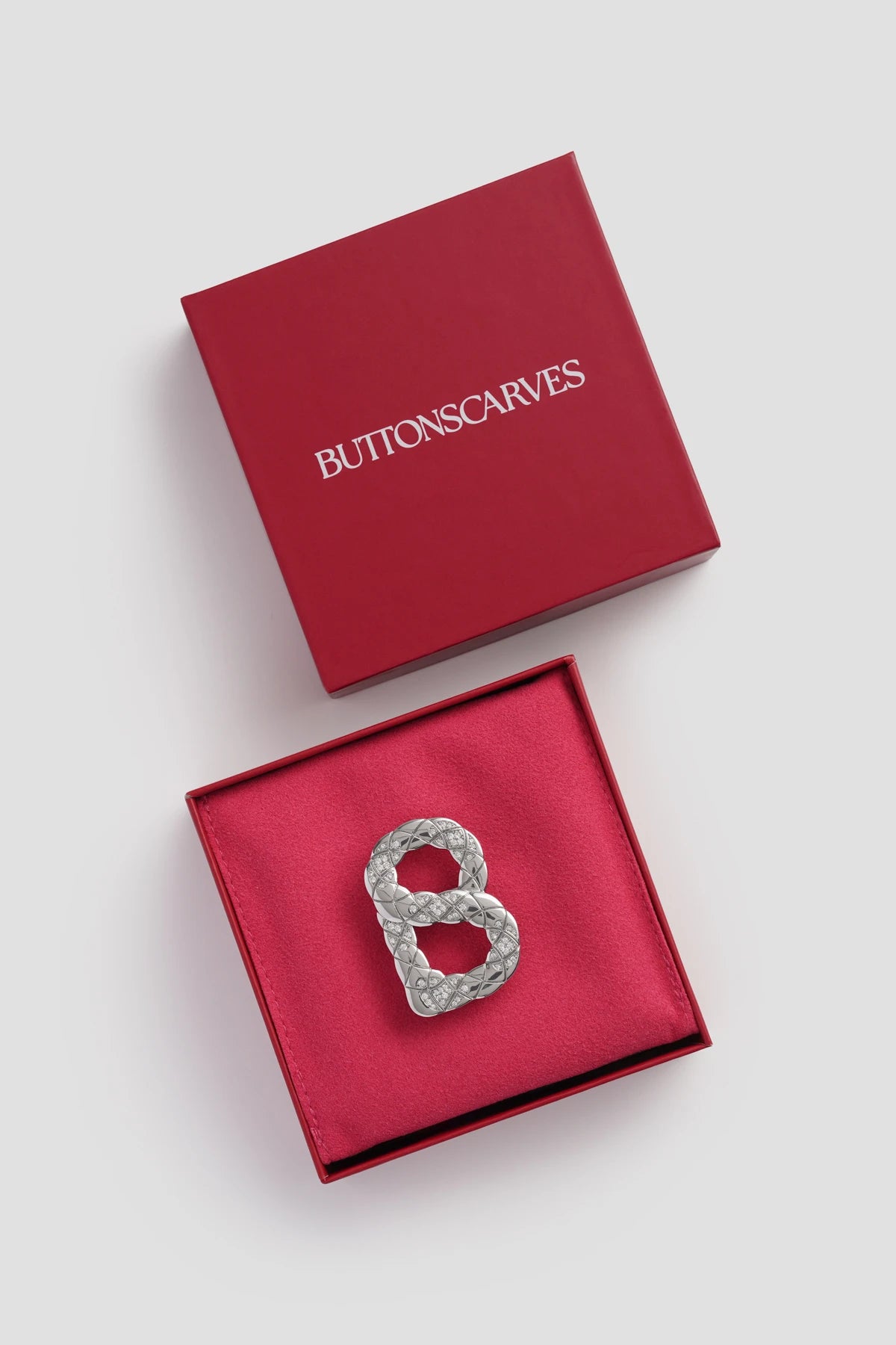 Cara Brooch - Silver