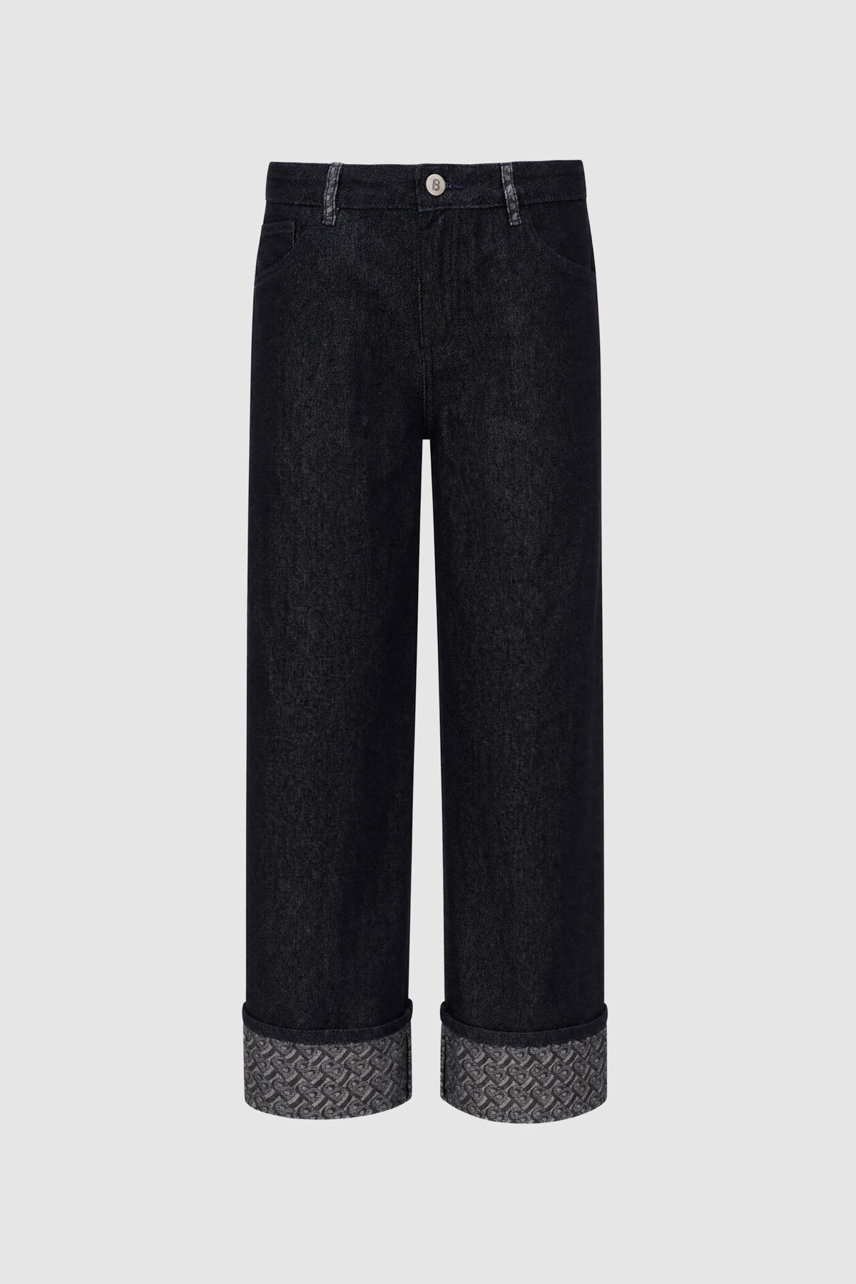 Claire Denim Pants - Black