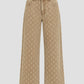 Elle Denim Pants - Tan