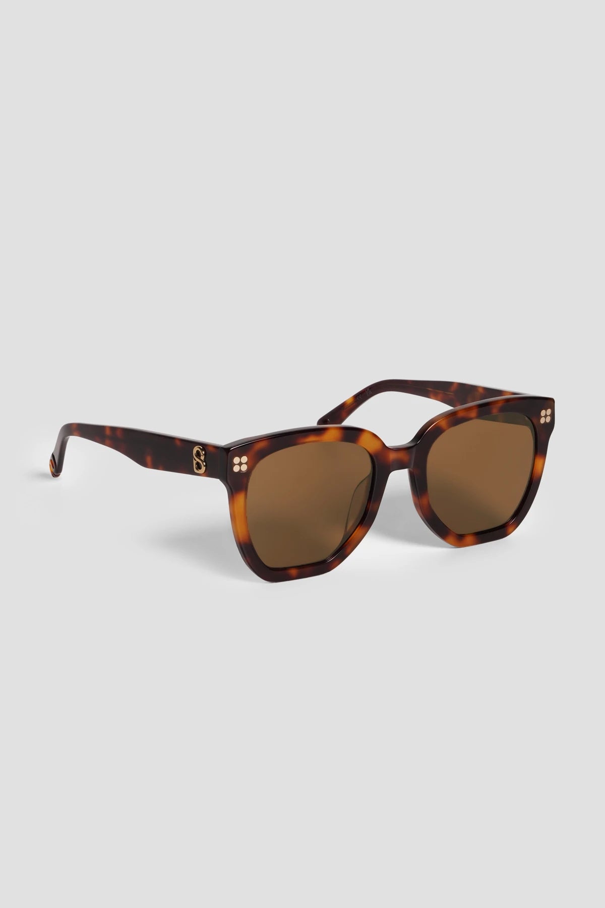 Emilie Sunglasses - Havana Brown