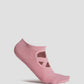 grip socks short in mauvewood by buttonscarves 