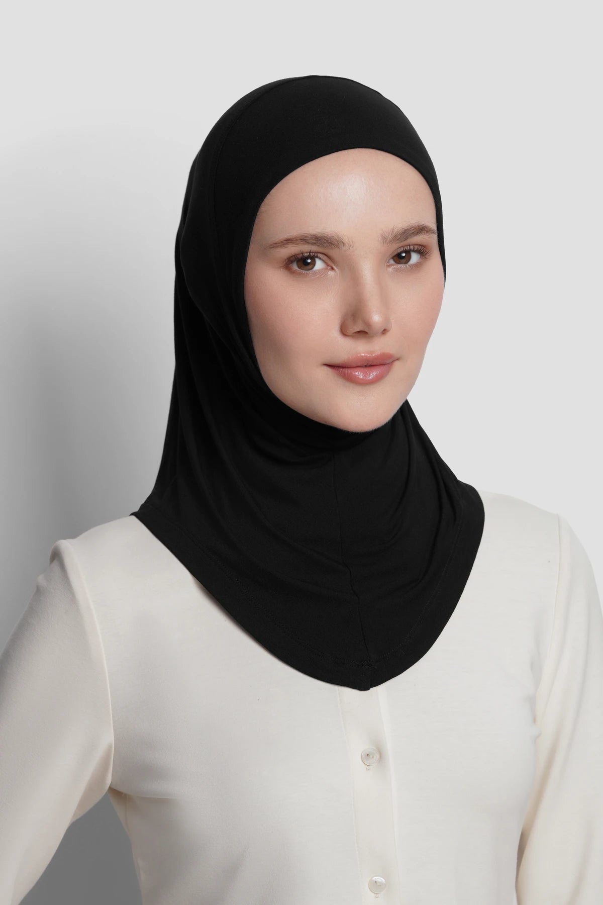 ninja inner in black by buttonscarves 