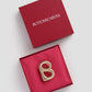 Interlock Brooch - Gold
