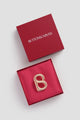 Interlock Brooch - Rose Gold