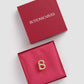 Interlock Petite Brooch - Gold