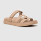 Kefi Signature Strap Sandal - Beige
