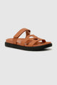 Kefi Signature Strap Sandal - Caramel