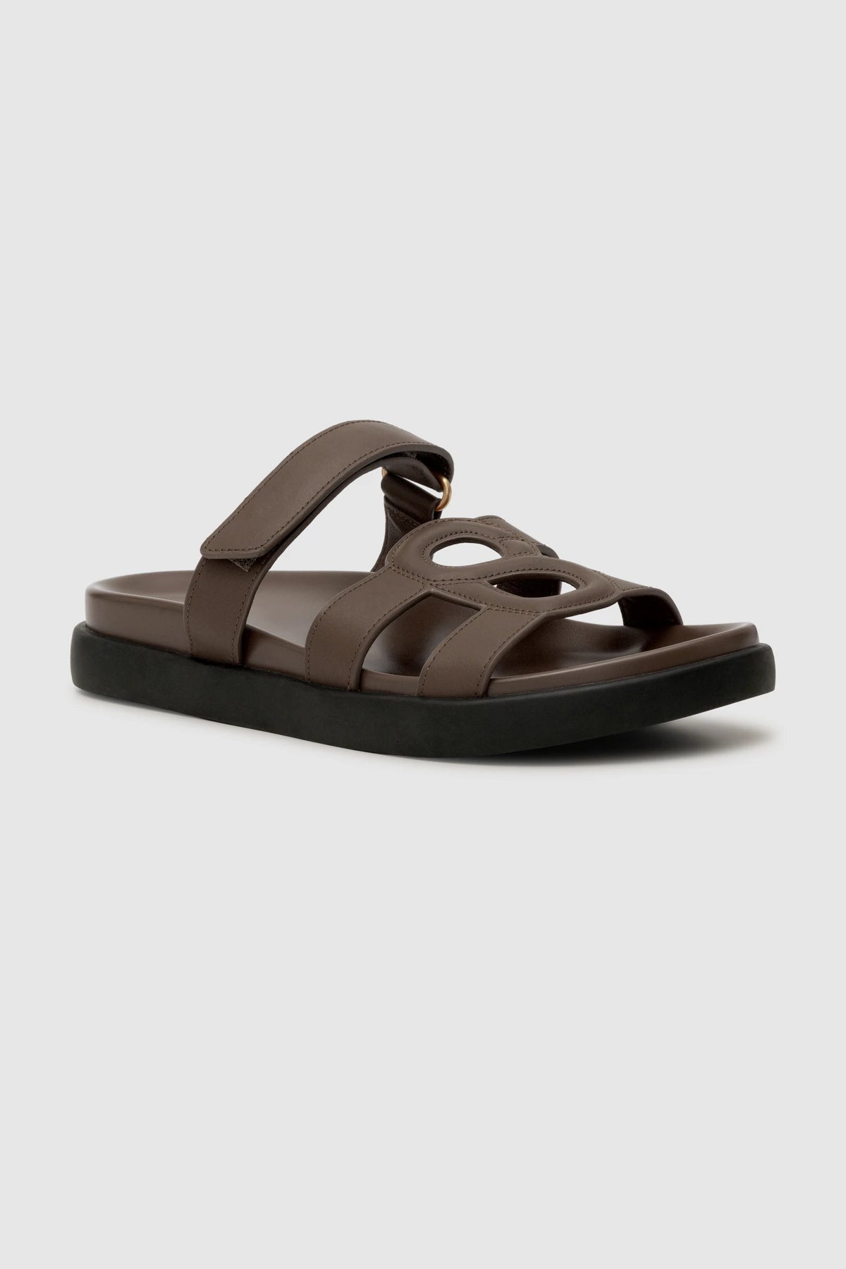 Kefi Signature Strap Sandal - Cioccolato