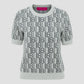 Leena Knit Top - Misty Grey
