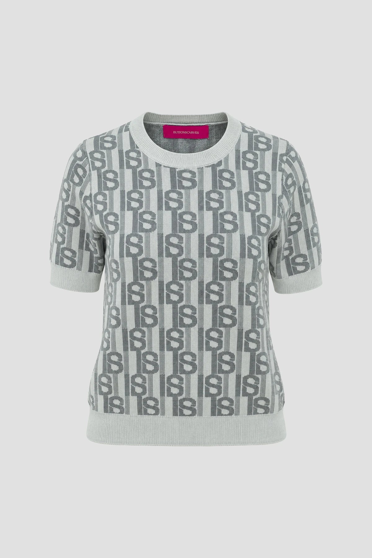 Leena Knit Top - Misty Grey