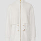 liora drawstring jacket in white by buttonscarves 