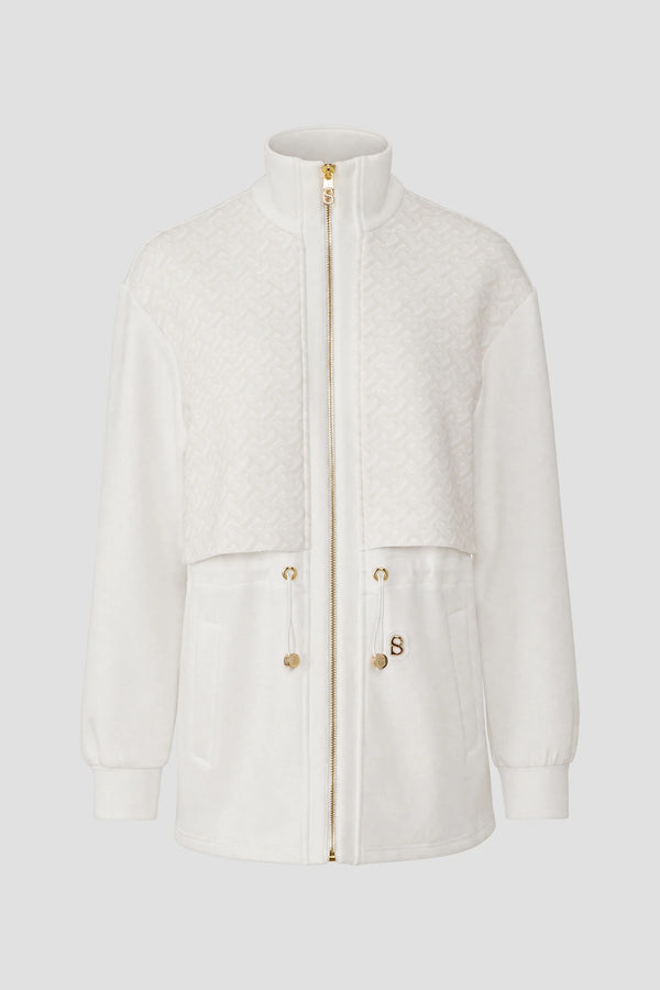 Liora Drawstring Jacket - White