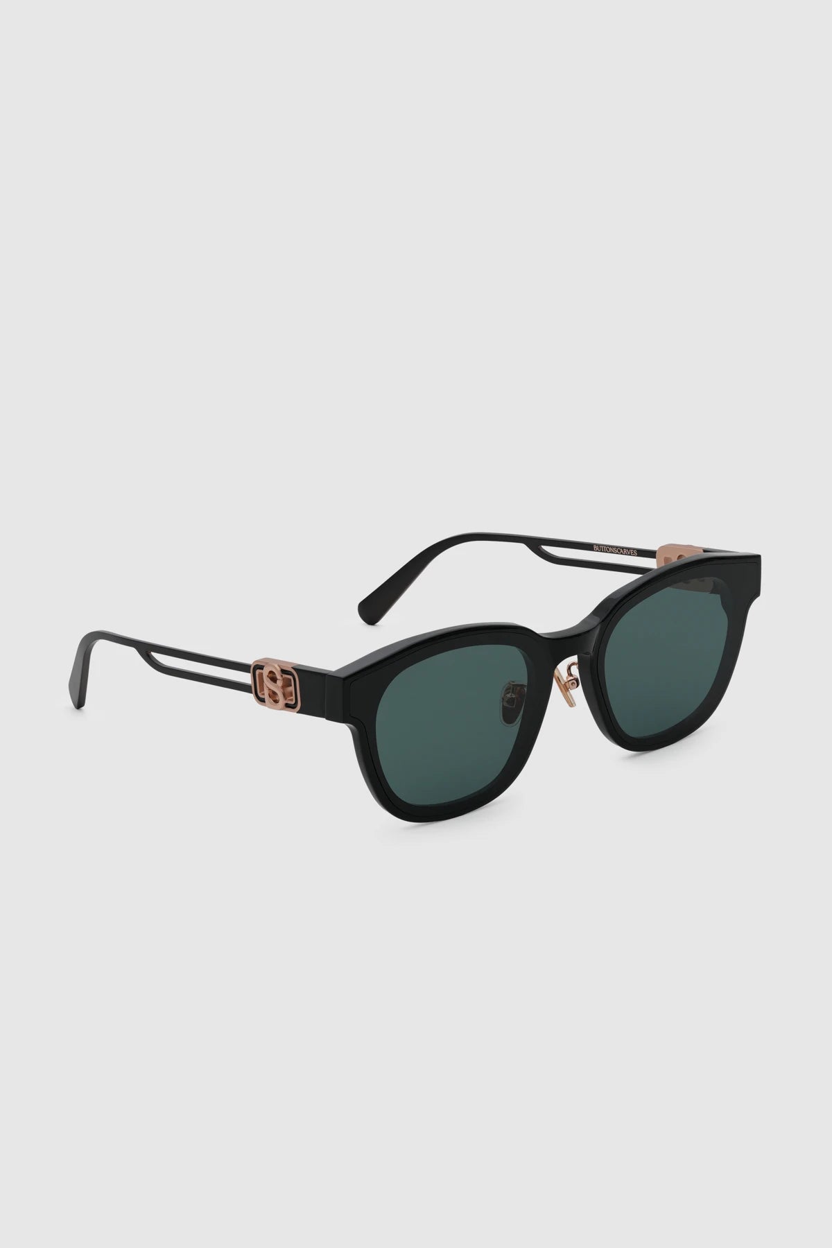 luca sunglasses in green by buttonscarves