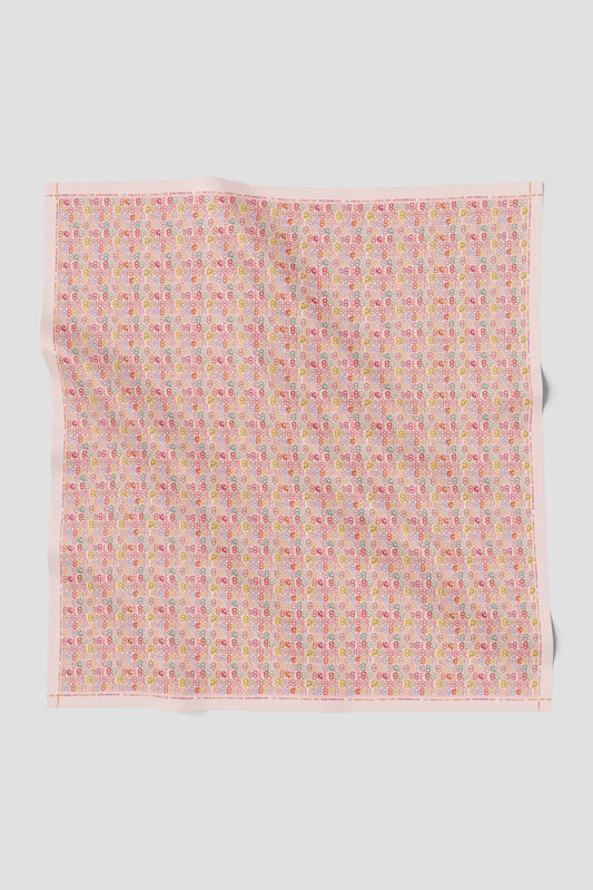nagita square scarf in marshmallow by buttonscarves 