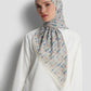 Nagita Tie Back Square - Azure