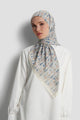 Nagita Tie Back Square - Azure