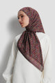 Nagita Tie Back Square - Plum